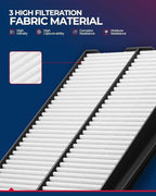 KAX Engine Air Filter, CA9600 Replacement - Image 3