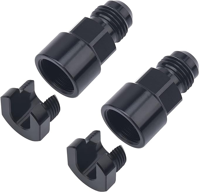 EVIL ENERGY 6AN Male to 5/16" Quick-Disconnect Female EFI Fuel Rail Fitting by EVILENERGY