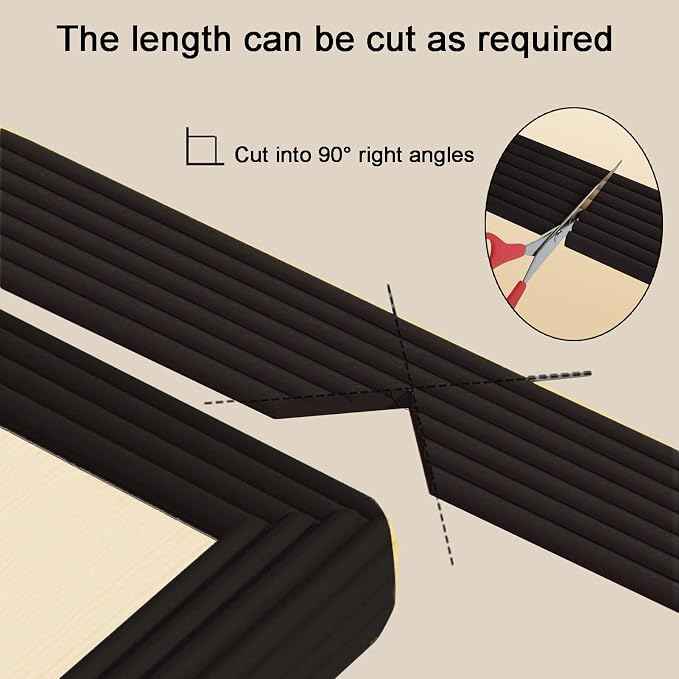 Proof Edge Corner Protector, Soft NBR Rubber Foam Adhesive Cushion, Fireplace