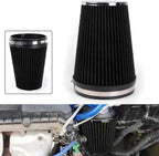 6" 152 mm High Flow Inlet Air Filter, Air Intake Cone Filter