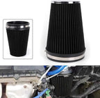 MUGE RACING 6" 152 mm High Flow Inlet Air Filter, Air Intake Cone Filter - Image 7