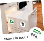 6 Sheets Self-Adhesive Garbage Classification Label Stickers - Image 5