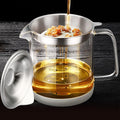 1L/35oz Glass Bacon Grease Container with Strainer, Cooking Oil