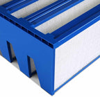 Mini Pleat Rigid Microglass V-Bank Air Filter 24x20x12 – MERV 15 ASHRAE 52.2 - Image 2