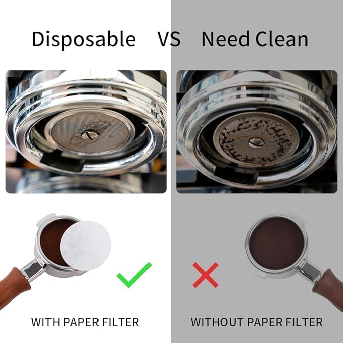 watchget 58mm Espresso Paper Filters - Image 2