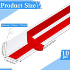 Sasylvia 10 Pcs 1-1/8 x 48 Inches Wall Corner Protector Guards