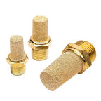 Beduan 3 Pcs Pneumatic Brass Exhaust Muffler Filter, 1/2" Male Thread Hex by Beduan