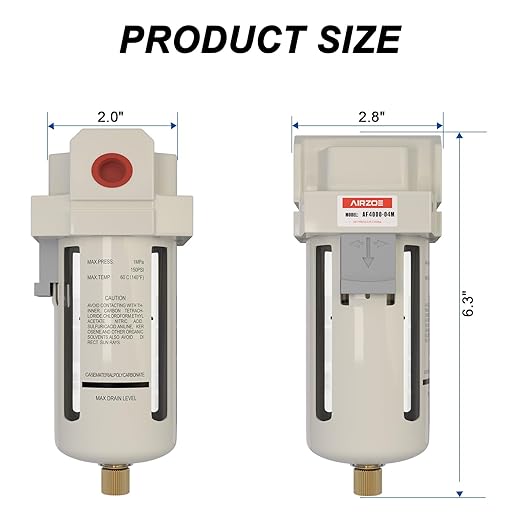 AIRZOE 1/2" NPT Air Dryer for Compressor - Image 2