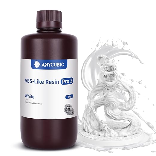 ANYCUBIC ABS-Like Resin Pro 2, Upgraded 8K 3D Printer Resin by ANYCUBIC