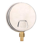 MEASUREMAN 4" Dial Size, Glycerin Filled Plumbing Pressure Gauge, Stainless - Image 2