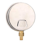 MEASUREMAN 4" Dial Size, Glycerin Filled Plumbing Pressure Gauge, Stainless - Image 3