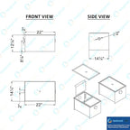 20 LB Carbon Steel Grease Trap Interceptor - Image 3