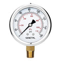 SENCTRL 0-160 Psi Glycerin Liquid Filled Air Pressure Gauge, 2.5" Dial Size by senctrl