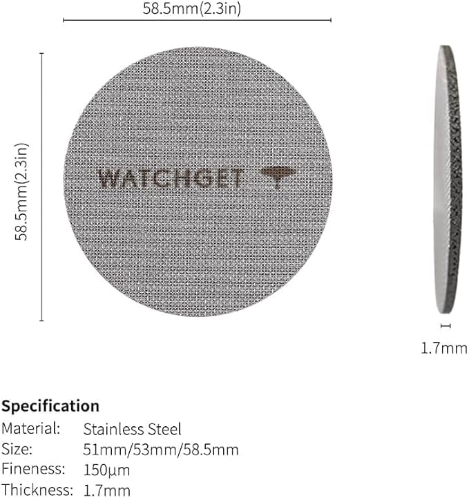 watchget 58.35 Espresso Puck Screen - Image 2