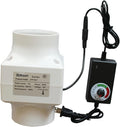 Inline Duct Fan 3 Inch Ventilation Exhaust Booster Variable Powerful 32 Cfm by Unknown