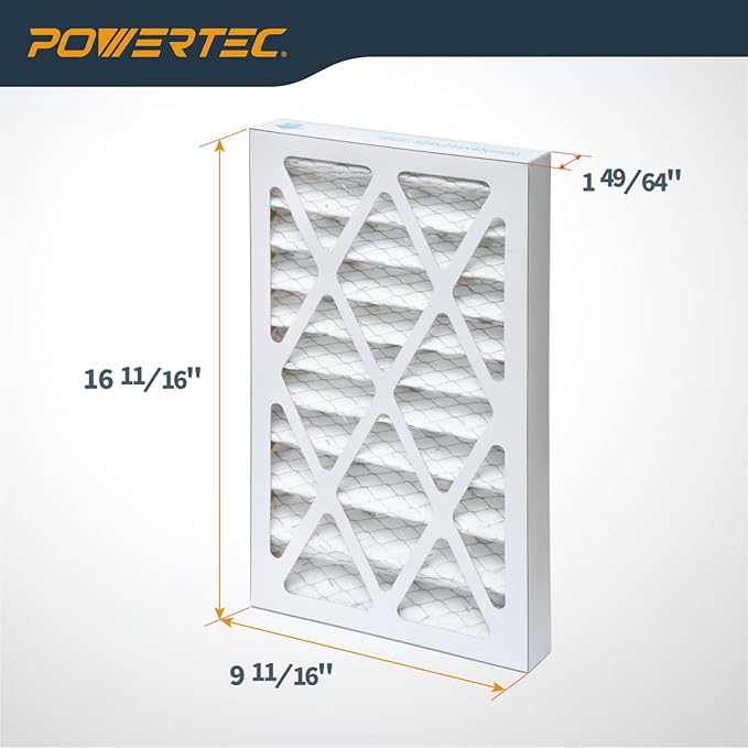 POWERTEC 5 Micron Outer Air Filter 2PK - Image 3