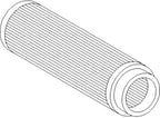 RAParts Gehl Skid Steer Outer Air Filter - Image 2