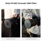 K&F CONCEPT 77mm Variable ND Lens Filter Cap TPU Material Filter Cap Only - Image 6