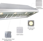 CT Copper Tailor Sloped Copper Vent Hood Island Mount, 1150 CFM Exhaust Fan - Image 6