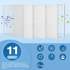 16x25x1 MERV 11 Air Filter, Quality AC/HVAC Furnace Filter，1 Reusable ABS Frame - Image 4