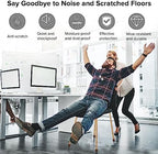 24PCS Upgraded Silicone Chair Leg Floor Protectors for Hardwood