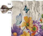 Spring Flowers Living Room Curtains 72 Inches length, Farmhouse Vintage Country - Image 6