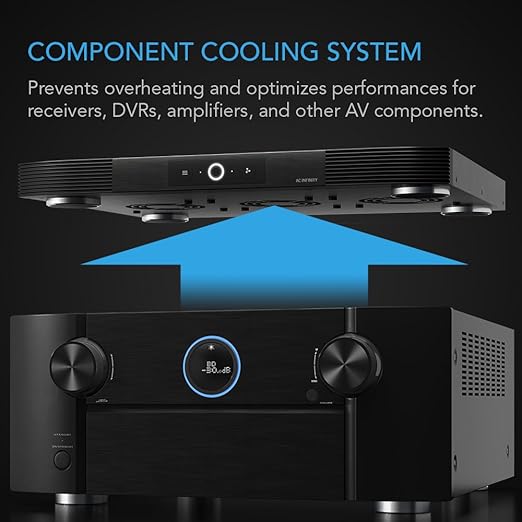 AC Infinity AIRCOM S9, Quiet Cooling Fan System 17" Top-Exhaust - Image 2