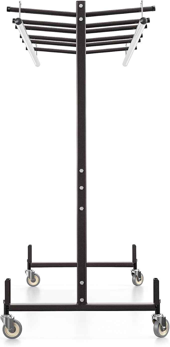 OEF Furnishings OEF42 Series Folding Table & Chair Cart, Heavy Duty Industrial