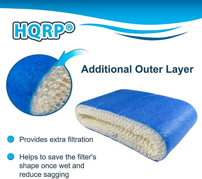 HQRP 2-Pack Wick Filter Compatible - Image 4