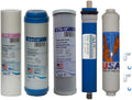 5 Stage Reverse Osmosis Replacement Filter Set with 50 GPD Membrane