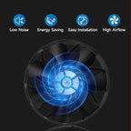 Hon&Guan 8" Air Filtration Kit: 8 Inch Inline Duct Fan - Image 4