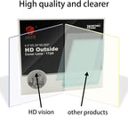 17pcs Welding Helmet HD Outside Cover Lens 4.5"X5.25"X0.059" - Image 5
