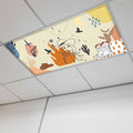 Fluorescent Light Covers for Ceiling Lights Boho Abstract Geometric Magnetic by Home+L6