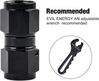 EVIL ENERGY 12AN Female to 12AN Female Straight Swivel Coupler Union Fitting - Image 4