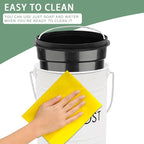 Vipush Compost Bin Kitchen Countertop Compost Bin - Image 6