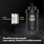 Smoke Hunter 1.0 Personal Air Filter, Long-Lasting Exhalation, Suitable - Image 3