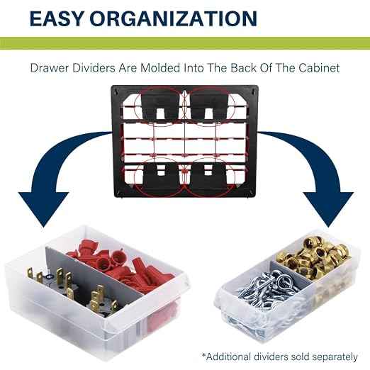 Akro-Mils 44-Drawer Plastic Drawer Storage Cabinet