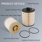 CARMOCAR FD4617 Diesel Fuel Filter replacement - Image 4