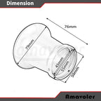 50mm Carburetor Air Filter Trumpet Velocity Stack Funnel CNC Alloy Parts Fit - Image 3
