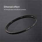 Urth 49mm Magnetic Ethereal White Mist ¼ Diffusion Lens Filter — Cinematic - Image 2