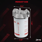 High Flow Fuel Filter, 1” NPT 30 Micronn Spin-on Cartridge Style Compatible - Image 5