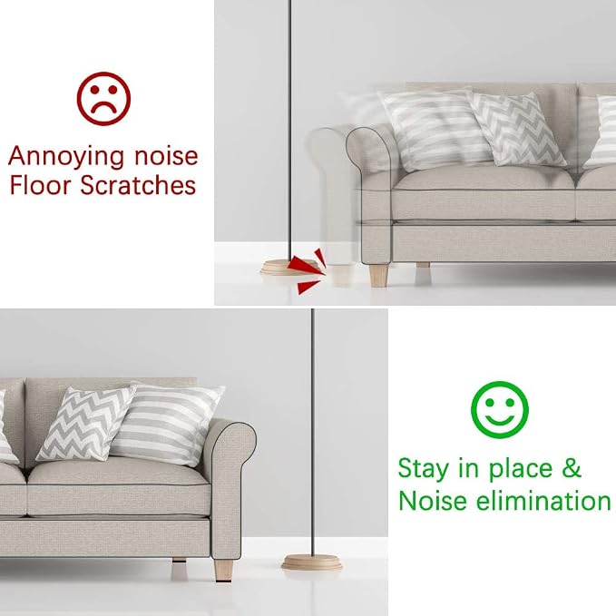 Yelanon Non Slip Furniture Pads -24 pcs 2’’ Furniture Grippers Hardwood Floors - Image 5