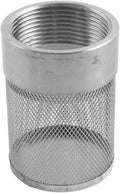 Dia Hose Inlet Suction Strainer Filter, Stainless Steel Water Pump Filter by Etersec