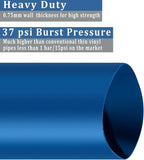 Pool Backwash Hose 1 1/2 inch × 50 ft Thicken Blue Water Discharge Pipe Lay - Image 3