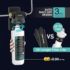 Frizzlife SW10 Under Sink Water Filter System, NSF/ANSI 53&42 Certified - Image 5