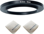 40.5mm Lens to 55mm Camera Lens Adapter 40.5mm to 55mm Step Up Ring Adapter Ring by SKYZHENG