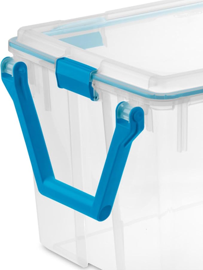 Sterilite 3-Pack Gasket Box, Weather-Resistant Storage Bins - Image 9