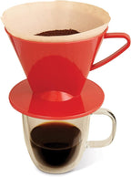 Fino Pour-Over Coffee Brewing Filter Cone, Number 2-Size, Brews 2 to 6-Cups - Image 3