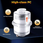 Oil Mist Filter, KF25 Vacuum Pump Exhaust Filter, 95% Efficiency Oil Mist - Image 4