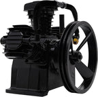Air Compressor Pump Head, 5-HP Single-Stage Inline-Twin Replacement Air - Image 6